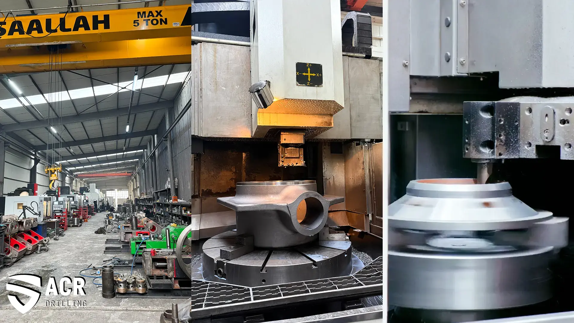 Performance ininterrompue en forage : Pièces de rechange et solutions d'ingénierie ACR Drilling